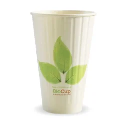 460ml / 16oz (90mm) Leaf Double Wall BioCup