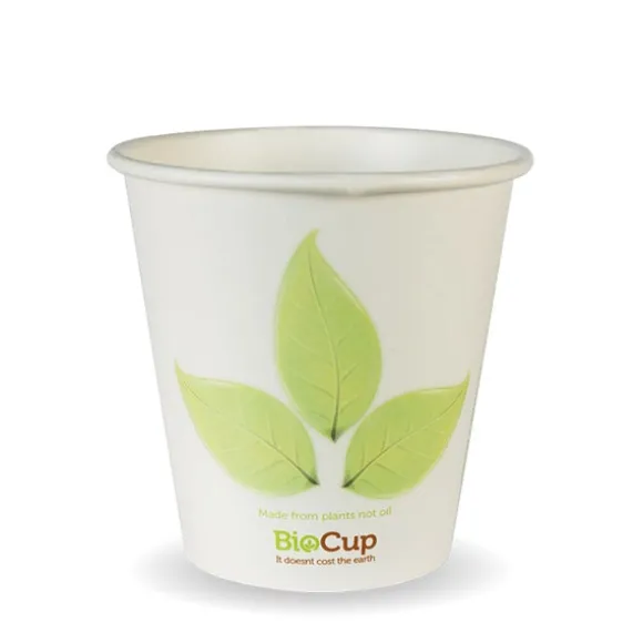 230ml / 6oz (80mm) Leaf Single Wall BioCup