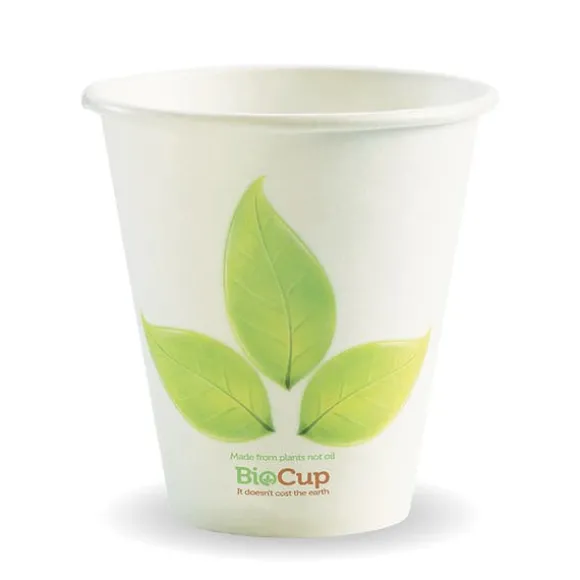 280ml / 8oz (90mm) Leaf Single Wall BioCup