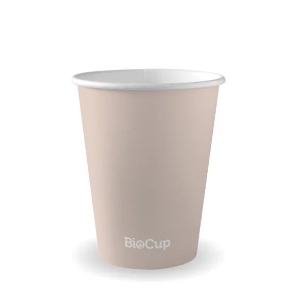390ml / 12oz (90mm) Stone Single Wall BioCup