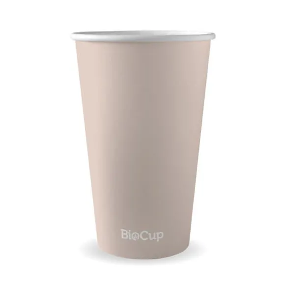 510ml / 16oz (90mm) Stone Single Wall BioCup