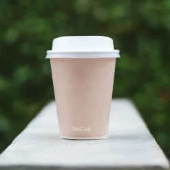 390ml / 12oz (90mm) Stone Single Wall BioCup
