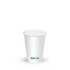 200ml / 6oz (73mm) White Cold Paper Water BioCup
