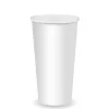 650ml / 22oz (90mm) White Cold Paper BioCup
