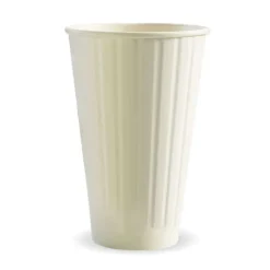 460ml / 16oz (90mm) White Double Wall BioCup