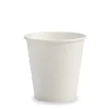 230ml / 6oz (80mm) White Single Wall BioCup