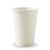 320ml / 10oz (80mm) White Single Wall BioCup