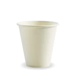 280ml / 8oz (90mm) White Single Wall BioCup