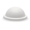 240ml / 8oz Plant Fibre Dome Ice Cream BioCup Lid