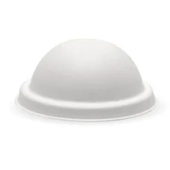 240ml / 8oz Plant Fibre Dome Ice Cream BioCup Lid