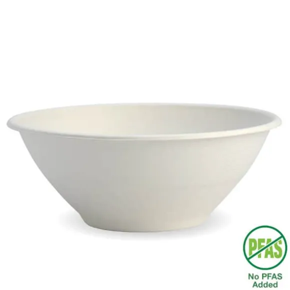 1,180ml / 40oz White Plant Fibre BioBowl