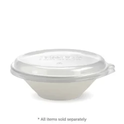 800ml / 24oz White Plant Fibre BioBowl