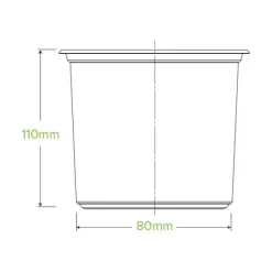 700ml Clear BioBowl