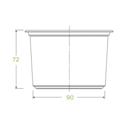500ml Clear BioBowl