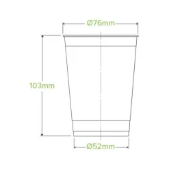 280ml Clear BioCup