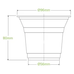 300ml Clear BioCup