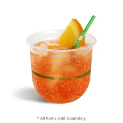 360ml Clear Tumbler Biocup