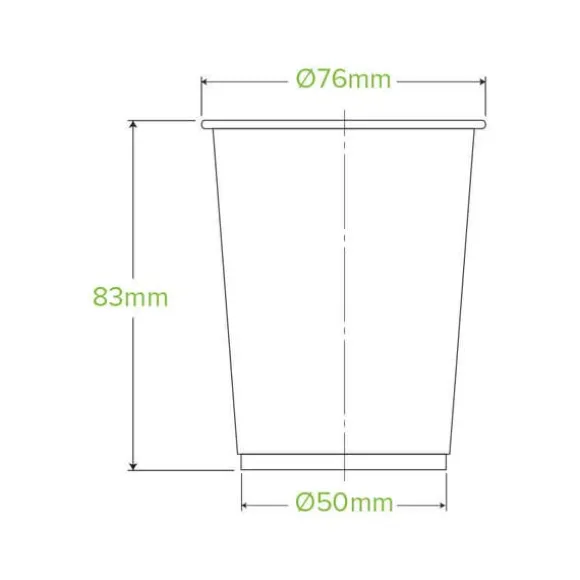 200ml Clear Unbranded BioCup