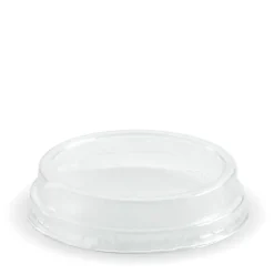60-280ml Dome No Hole Clear BioCup Lid