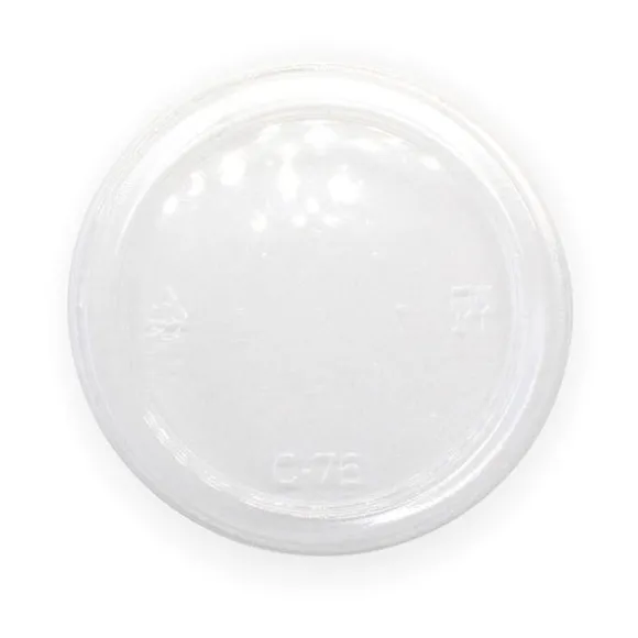 60-280ml Flat Clear BioCup Lid
