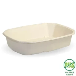 950ml Natural Plant Fibre Octa Takeaway Base