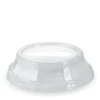 300-700ml Raised Flat No Hole Clear BioCup Lid