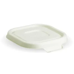 280-630ml White Plant Fibre Takeaway Lid