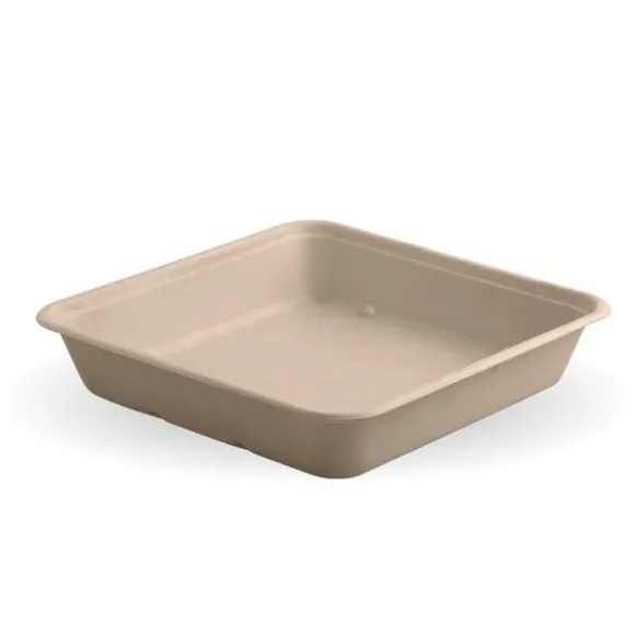 1,750ml Large Natural Plant Fibre Takeaway Base