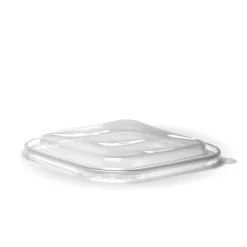 750ml-1,400ml Clear PP Square Takeaway Lid
