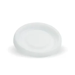 63mm / 4oz White PS No Hole BioCup Lid