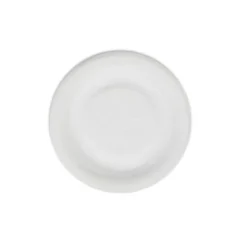 63mm / 4oz White PS No Hole BioCup Lid
