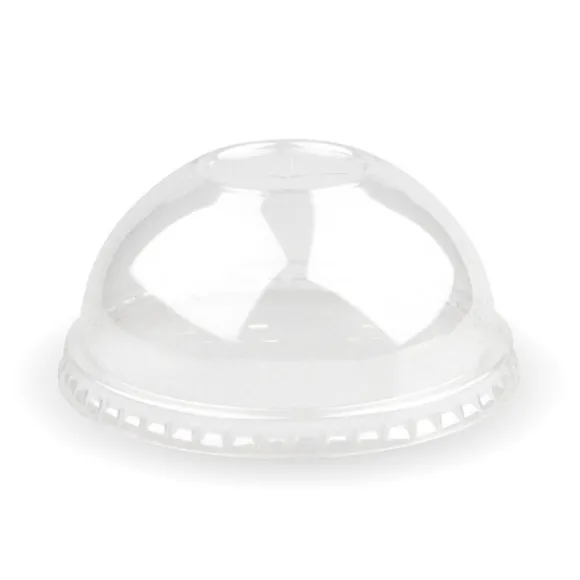 105mm Clear PET Dome Cold Paper BioCup Lid