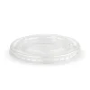 105mm Clear PET Flat Cold Paper BioCup Lid