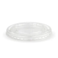 105mm Clear PET Flat Cold Paper BioCup Lid