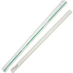8mm Individually Wrapped Spoon Straw