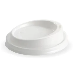 90mm Large White PS BioCup Lid