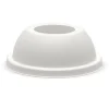 105mm Plant Fibre Wide Hole Dome Cold Paper BioCup Lid