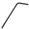 6mm Regular Black Bendy BioStraw
