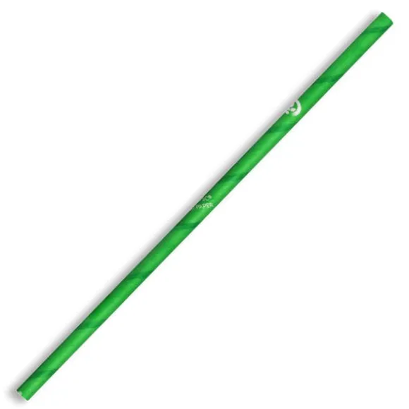 6mm Regular Green BioStraw