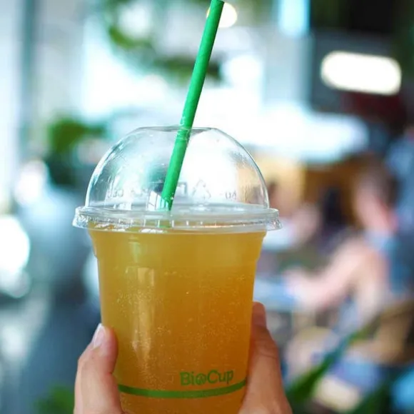 6mm Regular Green BioStraw