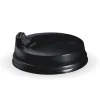 80mm Small Black PS Sipper BioCup Lid