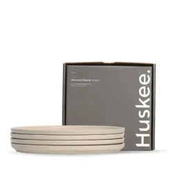 Natural HuskeeCup Classic Saucer 4-Pack (x12)