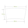 8oz (80mm) Paper Cup Sleeve