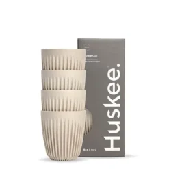 8oz Natural HuskeeCup 4-Pack (x12)