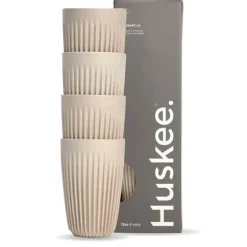 12oz Natural HuskeeCup 4-Pack (x12)