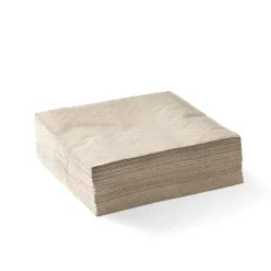 2-Ply Natural Corner Embossed Cocktail BioNapkin