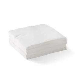 2-Ply White Corner Embossed Cocktail BioNapkin