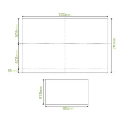 Single Saver 1-Ply Natural BioDispenser Napkin