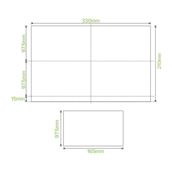 Single Saver 1-Ply Natural BioDispenser Napkin