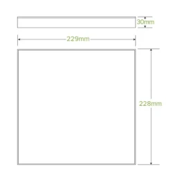 Small BioBoard Catering Tray Lid